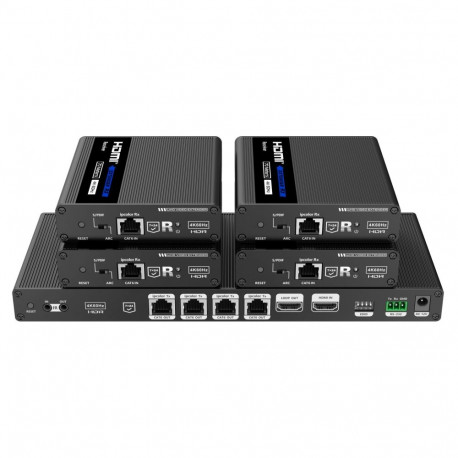 PremiumCord HDMI 1-4 splitter+extender via CAT6/6a/7, UHD 4K@60Hz up to 70m