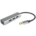 PremiumCord USB hub USB 3.0 Superspeed 4-port