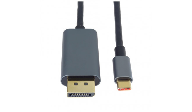 PremiumCord cable USB-C to DisplayPort DP1.4   8K@60Hz a 4k@120Hz  2m