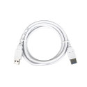 PremiumCord Extension Cable USB 3.0 Super-speed 5Gbps  A-A, MF, 9pins, 5m white