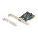 DIGITUS PCIe card, USB Type-C™ + USB-A