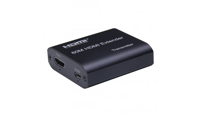 PremiumCord HDMI extender 60m , over one LAN cable Cat5e/6/6a/7, EDID switch