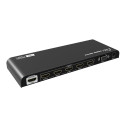 PremiumCord 4Kx2K@60Hz HDMI switch 5:1 HDR. RS232 with remote control and power adapter