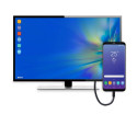 ATEN 2-Port USB-C Gen 1 Dock Switch with Power Pass-through