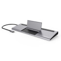 PremiumCord USB-C Full Size MST Dock Station with Noteebook Stand