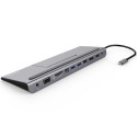 PremiumCord USB-C Full Size MST Dock Station with Noteebook Stand