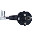PremiumCord Extension power cord 230V 2m 5 outlets, black
