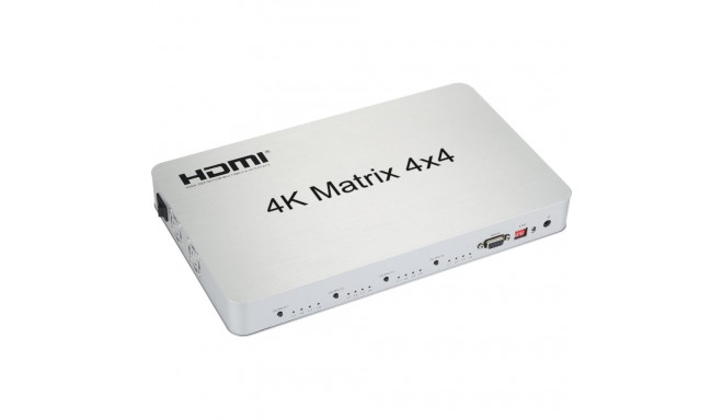 PremiumCord HDMI matrix switch 4:4 , resolution 4Kx2K