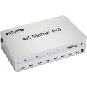 PremiumCord HDMI matrix switch 4:4 , resolution 4Kx2K