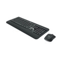 Logitech Wireless MK540, CZ+SK, wirelles keyboard and mouse, silent