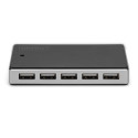 DIGITUS USB 2.0 10-Port Hub with power 5V/4A black