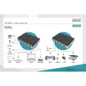 DIGITUS USB 2.0 10-Port Hub with power 5V/4A black