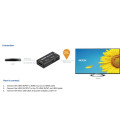 PremiumCord HDMI 2.0 repeater up to 40m, resolution 4Kx2K@60Hz