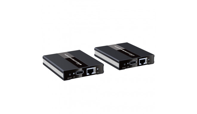 PremiumCord HDMI extender + USB2.0, 60m, over LAN, uncompressed and zero latency