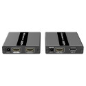 PremiumCord HDMI extender + USB, 60m, over LAN, uncompressed and zero latency
