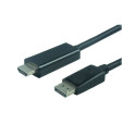 PremiumCord DisplayPort 1.2 to HDMI 2.0 cable, 4Kx2K@60Hz, 1m