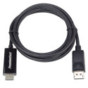PremiumCord DisplayPort 1.2 to HDMI 2.0 cable, 4Kx2K@60Hz, 2m