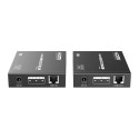 PremiumCord HDMI HDbaseT2.0 extender Ultra HD 4kx2k@60Hz up to 70m, over Cat5e/6