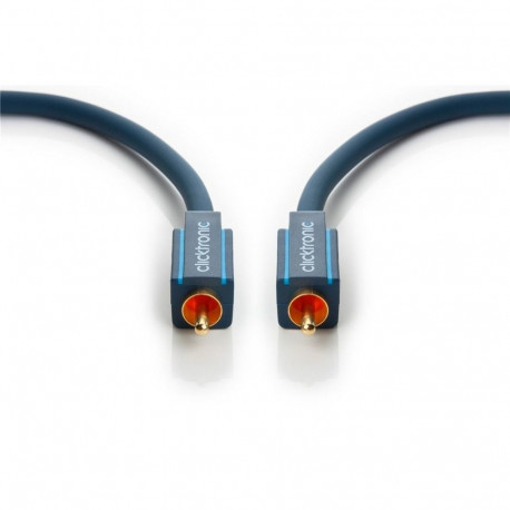 ClickTronic HQ OFC 1xCINCH - 1xCINCH connection cable, M/M, 50cm
