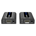 PremiumCord 4Kx2K@60Hz HDMI2.0 extender 60m ,over one LAN cable Cat6/6a/7