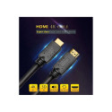 PremiumCord HDMI High Speed with Ether. 4K@60Hz cable with amplifier,15m, 3x shielded, M/M, gold pla