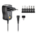 goobay Univerzal power adaptér 230V/3-12V DC, 600mA