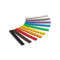 goobay Cable marker clips for cable diameters up to 4-6mm - 10 x 10 coloured