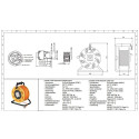 goobay Reel extension CAT 7A S-FTP, RJ45-RJ45, AWG 23/1 LSZH 50m