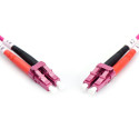 DIGITUS Fiber Optic Patch Cord, LC/LC Multimode 50/125 µ, OM4, Duplex, 5m