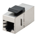 PremiumCord CAT 6 KeyStone 2x RJ45 modular coupler, STP shielded