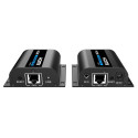 PremiumCord HDMI extender 50m , over one LAN cable Cat6/6a/7, loop-out PremiumCord HDMI extender 50m , over one LAN cable Cat6/6a/7, loop-out