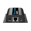 PremiumCord HDMI extender 50m , over one LAN cable Cat6/6a/7, loop-out PremiumCord HDMI extender 50m , over one LAN cable Cat6/6a/7, loop-out