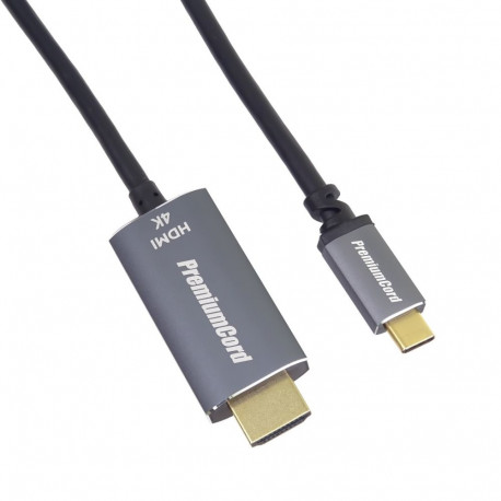 PremiumCord USB-C to HDMI Adapter Cable 1,8m , resolution 4K*2K@60Hz