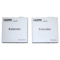 PremiumCord HDMI HDBaseT extender 100m , over LAN, over IP, 1 TX to many RX