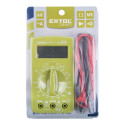 Extol Craft Digital multimeter (U,I,R), 250V/10A/2000kO, battery test