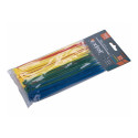 Extol kaablivitsad Premium  2,5x150mm 100tk, 4 värvi Extol kaablivitsad Premium  2,5x150mm 100tk, 4 värvi