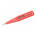 Extol Premium Voltage tester 12-250V, LED light, 146mm lenght