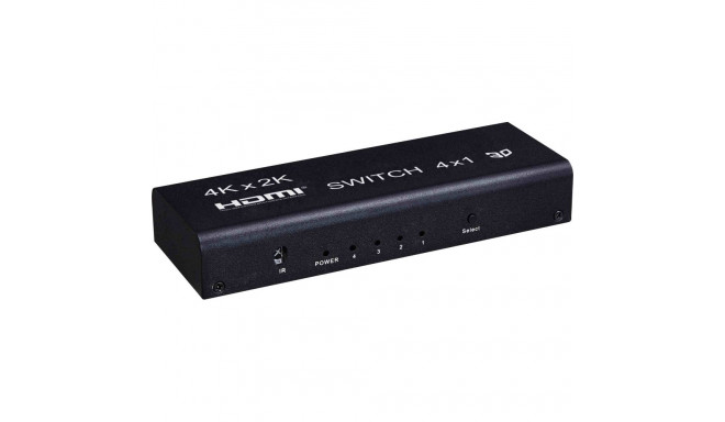 PremiumCord HDMI switch 4:1 with audio output ( stereo, Toslink, coaxial )