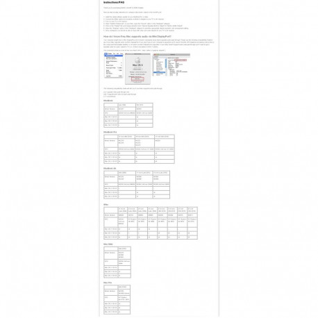 PremiumCord  Mini DisplayPort to HDMI cable  M/M  3m