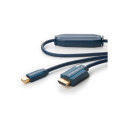 ClickTronic HQ OFC cable mini DisplayPort - HDMI type A, gold plated, 3D, M/M, 2m