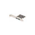 DIGITUS USB 3.0, 2-Port, PCI Express Add-On card, 2 Ports A/F; 1x LP bracket, NEC UPD720202 chipset