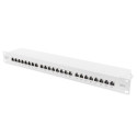 DIGITUS Patch panel, Cat6A 19" 24xSTP RJ45, 1U