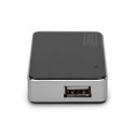 DIGITUS USB 2.0 4-Port Hub with power 5V/2A black