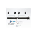 ATEN Power Distribution Unit 16x IEC320 over IP, 0U