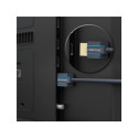 ClickTronic HQ OFC cable HDMI male  HDMI male, gold plated, HDMI High Speed with Ethernet, slim, 3