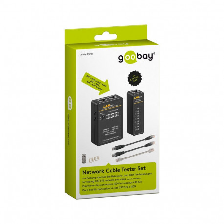 goobay network tester for RJ 11/12/45 and BNC