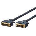 ClickTronic HQ OFC cable DVI-D(24+1) male  DVI-D(24+1) male Dual Link, 7,5m