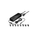 goobay Power adapter 150W for notebooks 230V na 12-24V Max.8.5A s USB