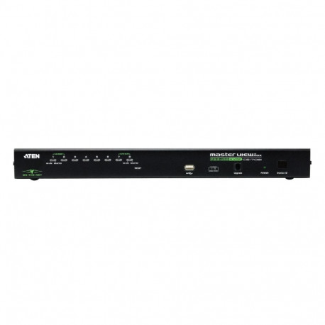 ATEN 8-port KVM USB+PS/2, OSD, rack 19" CS-1708i + OverNET konzole