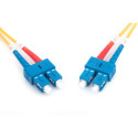 DIGITUS Fiber Optic Patch Cord, SC to SC Singlemode 09/125 µ, Duplex Length 2m